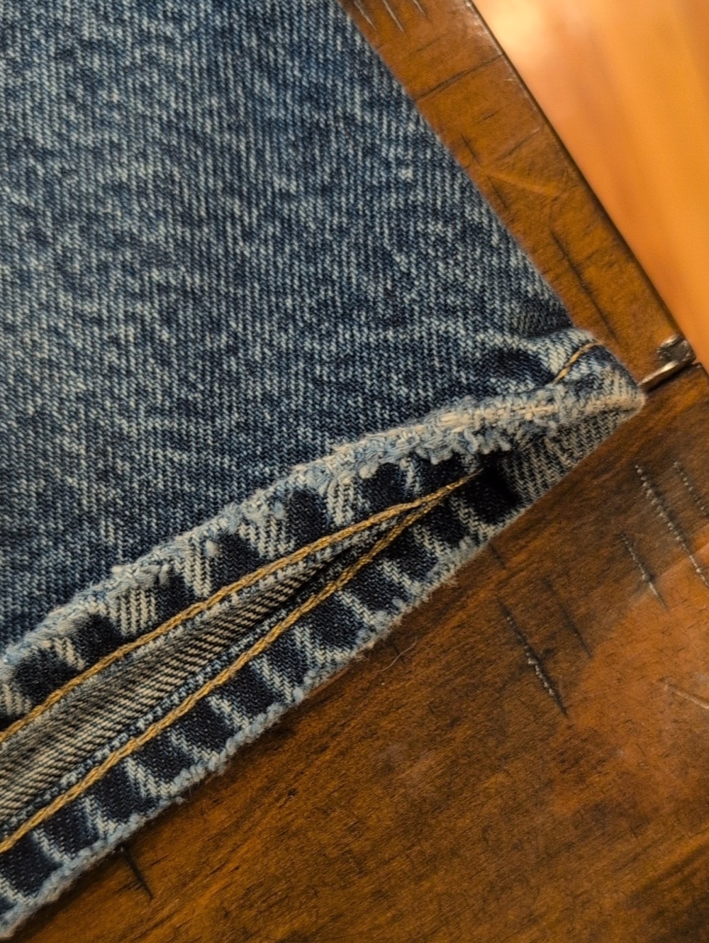 Madewell Tall Super Wide Leg Jeans Concho Wash - Picture 12 of 12